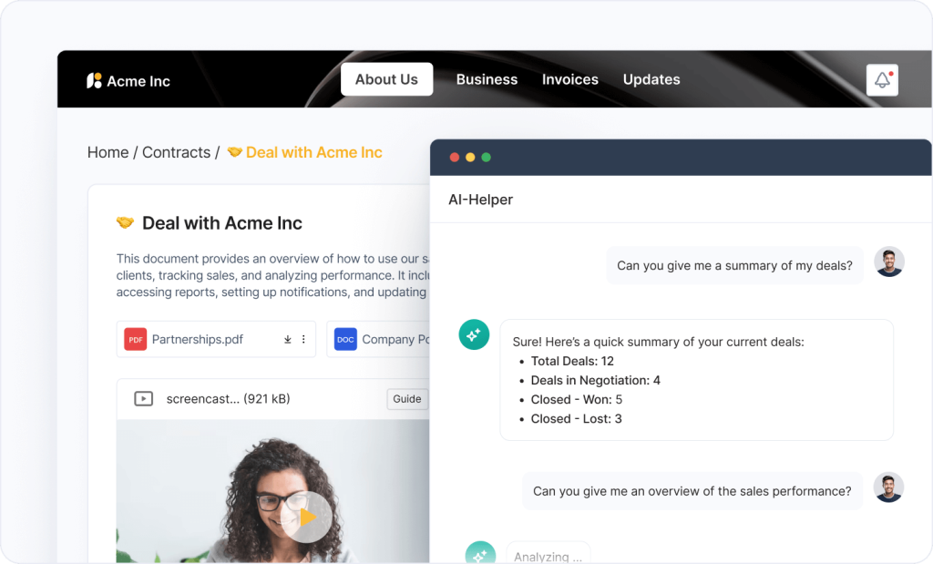 FuseBase AI Helper. Image by Help your Business