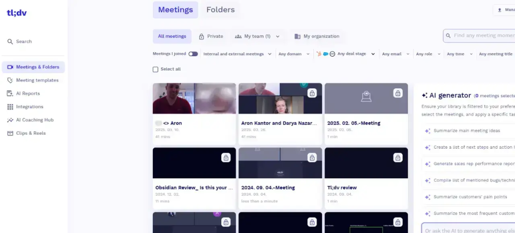 tl;dv. Image powered by Help your Business.