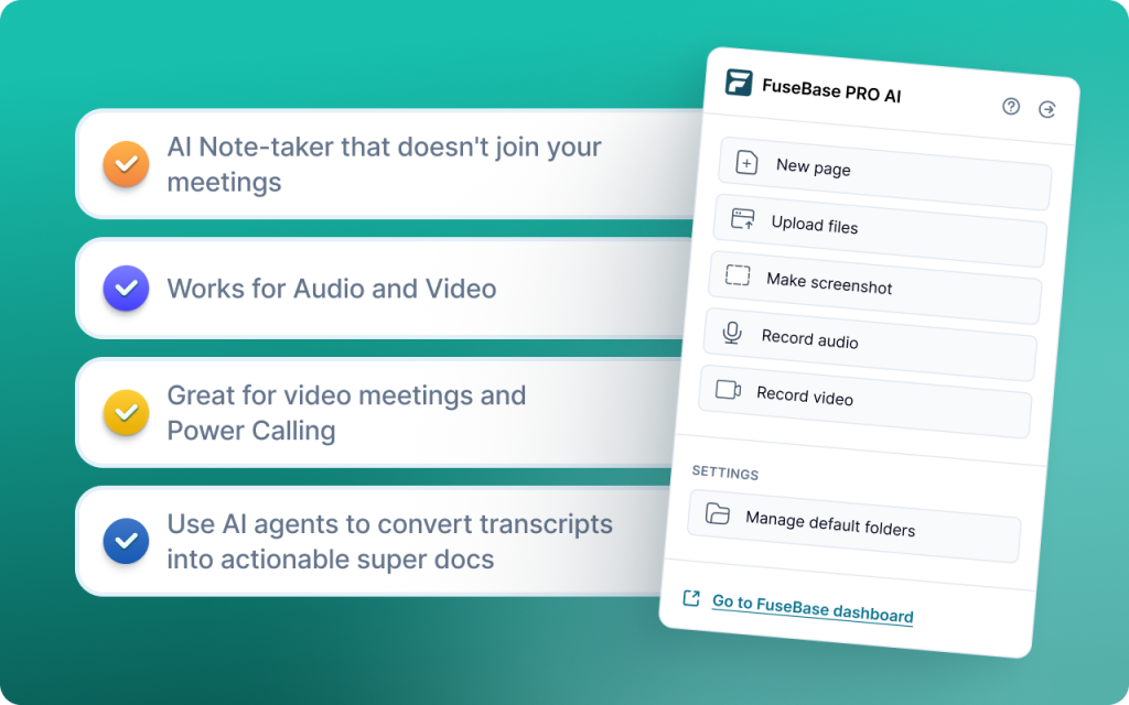 FuseBase. Image powered by Help your Business.